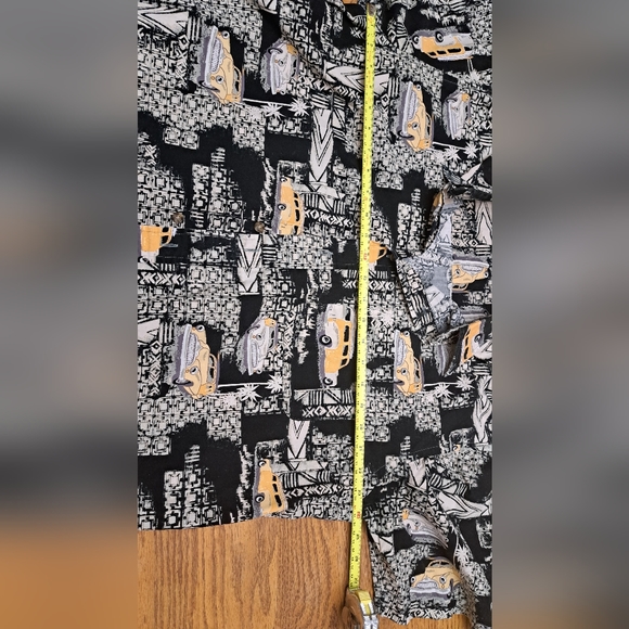 Natural Issue Hawaiian Short Sleeve Shirt Size L Cotton Beach Surf Board Bus - Picture 9 of 9